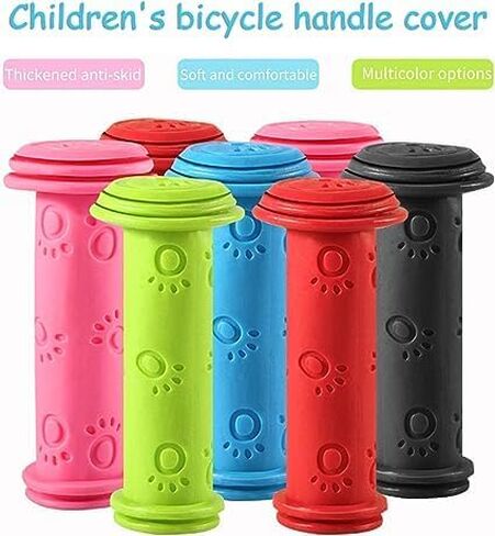 1 Pair Cute Cat Scratcher Design Bike Grips Kids Pink Non Slip TPR Bike Handle Grips, Bicycle Handlebar Grips,Mountain Bike Grips Lock on,for Boys Girls Bike Scooter,Balance Bike,Parts and Components in Saudi Arabia