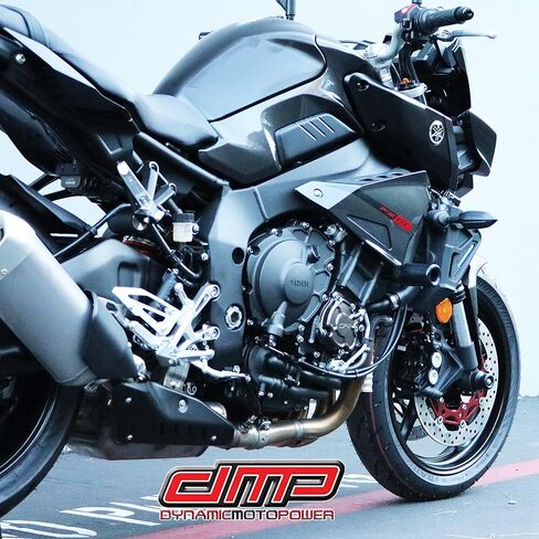 DMP Yamaha FZ10 FZ 10 2017 2018 2019 2020 2021 2022 2023 MT-10 MT 10 SP أسود بدون قطع الإطار المتزلجون يناسب نماذج ABS وغير ABS - 750-6819 - صنع في الولايات المتحدة الأمريكية in Kuwait
