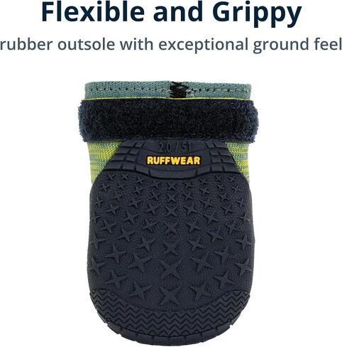 Ruffwear، أحذية Hi & Light Trail، حماية لمخالب الكلاب أثناء الطريق، حمام سباحة أزرق، 2.00 بوصة in Saudi Arabia