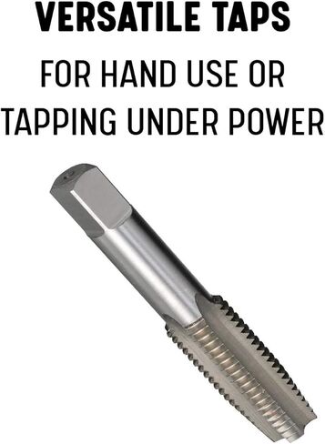 Drill America DWT54232 #6-40 UNF High Speed Steel Taper Tap, (Pack of 1) in Saudi Arabia