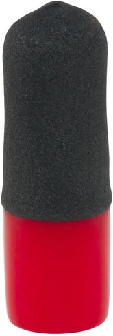 Caplugs 99192549 Plastic Textured Cap with Flat Ergonomic Pull Tab. VFT-250-12, Vinyl, Cap ID 0.250" Length 1.278", Black (Pack of 1000) in Saudi Arabia