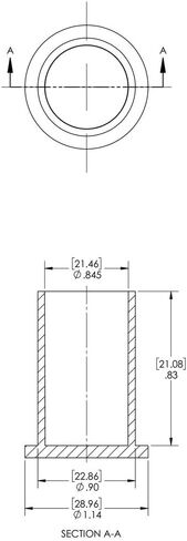 Capplugs غطاء الأكمام البلاستيكية لنهايات الأنبوب. حجم خيط الغطاء 7/8 بوصة PZC-10، PE-LD، حجم خيط الغطاء 7/8 بوصة، برتقالي (عبوة من 40 قطعة) in Saudi Arabia