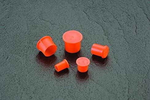 Capplugs غطاء الأكمام البلاستيكية لنهايات الأنبوب. حجم خيط الغطاء 7/8 بوصة PZC-10، PE-LD، حجم خيط الغطاء 7/8 بوصة، برتقالي (عبوة من 40 قطعة) in Saudi Arabia