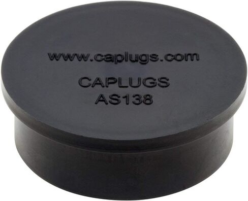 Caplugs Plastic Electrical Connector Dust Cap AS138-18B, PE-LD+ANT, Meets New SAE Aerospace Specification AS85049/138. Please See Drawing., Black (Pack of 200) in Saudi Arabia