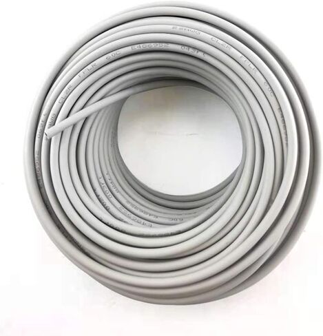 InstallerCCTV 24 AWG 6 موصلات كابل سلك إنذار الأمان، كابل التحكم في إنذار الناهض، 125 قدمًا محمي بالكامل من النحاس للحريق / الصوت / الاتصالات السلكية واللاسلكية / سلك محطة اللصوص الأمنية in Saudi Arabia