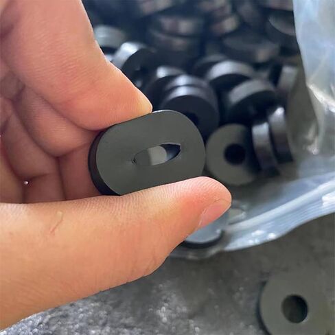 30 PCS Rubber Washer for Bolts, Rubber Flat Washers 3/4 Inch OD x 1/4 Inch ID x 1/4 Inch Thickness Rubber Spacers Black Non-Slip Thick Grommets Vibration Isolation in Saudi Arabia
