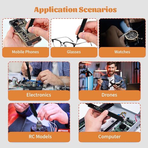 Generic SQ ES666 Kit USB قابلة للشحن مفك كهربائي لاسلكي متعدد الوظائف المغناطيسي الدقة مفك الطاقة أداة إصلاح لنماذج RC الطائرات بدون طيار الهواتف المحمولة أجهزة الكمبيوتر الإلكترونية. in Kuwait