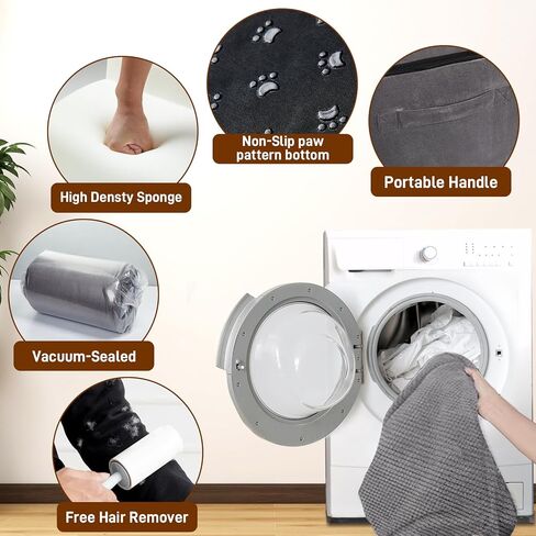 سلالم للكلاب مقاس 29 بوصة للأسرة المرتفعة، ودرجات للكلاب من الإسفنج مكونة من 6 طبقات، وسلالم/درجات للكلاب عريضة للغاية مكونة من 6 طبقات للكلاب المصابة والقطط الأكبر سنًا، وسلالم للكلاب غير قابلة للانزلاق in Kuwait