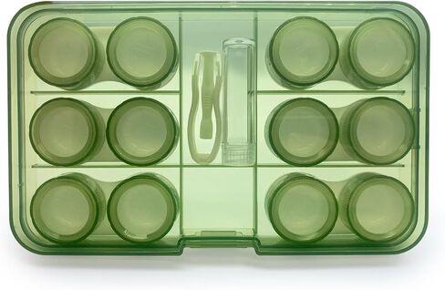 LCFALO 6 Pack Contact Lens Case, Cute Clear Colorful Outdoor Portable Soak Storage Kit Colored Contact Lenses Box for Travel&Home (Pink) in Saudi Arabia