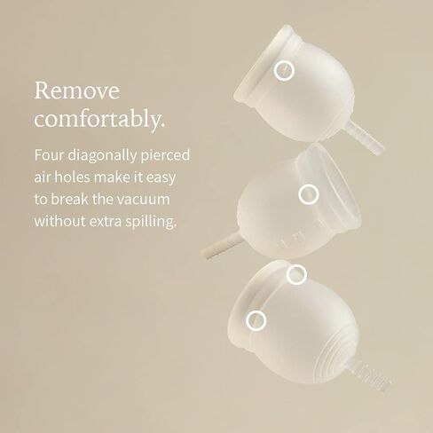 TIEUTCUP Menstrual Cup for Period (1.08fl oz) (Small) | Reusable Menstrual Cups Heavy Flow 12Hour Feminine Cup | Period Cups for Women with Medical Grade Silicone in Saudi Arabia