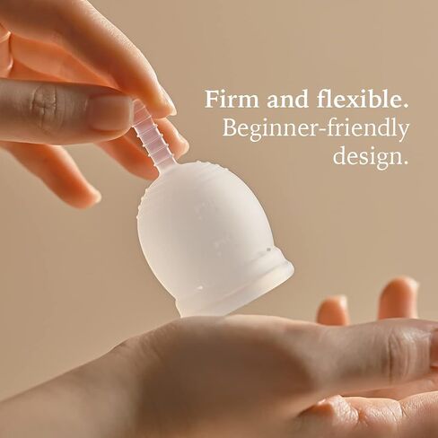 TIEUTCUP Menstrual Cup for Period (1.08fl oz) (Small) | Reusable Menstrual Cups Heavy Flow 12Hour Feminine Cup | Period Cups for Women with Medical Grade Silicone in Saudi Arabia