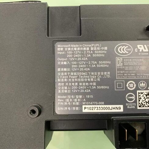 محول طاقة بديل لشاحن محول التيار المتردد الداخلي لجهاز Xbox One X، profectlen-US لجهاز Xbox One X Power Supply in Saudi Arabia