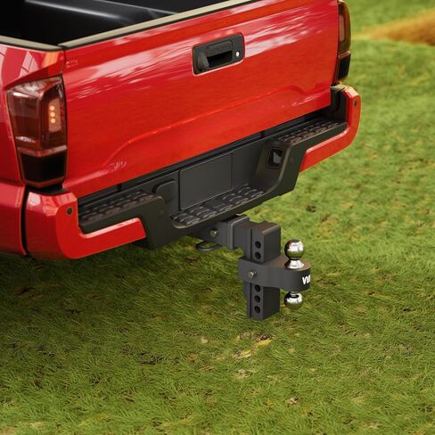 وصلة مقطورة VNN فئة 3 متوافقة مع Toyota Tacoma 2016 2017 2018 2019 2020 2021 2022 2023، جهاز استقبال 2 بوصة، وصلات سحب خلفية مطلية بمسحوق أسود in Kuwait