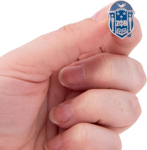 سترة Zeta Phi Beta Lapel Pin ZPB Zetas D9 Divine 9 Cross Over Initiation Enamel Fraternity ملابس رسمية (مجموعة دبوس رقم الخط - #3) in Saudi Arabia