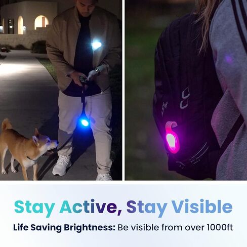 Clipglow Nurse Light Clip On Nursing Night Shift Light, Bright, Lightweight Magnetic, Portable, USB Rechargeable Flashlight for Badge, 8-10 Hours Battery, 4 Light Settings 10-25 Lumens Nurse Gift|Blue in Saudi Arabia