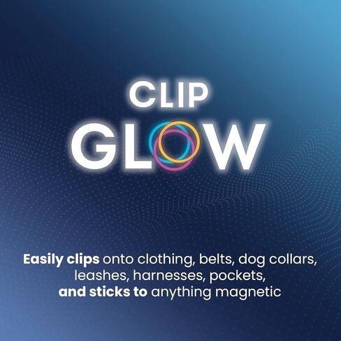 Clipglow Nurse Light Clip On Nursing Night Shift Light, Bright, Lightweight Magnetic, Portable, USB Rechargeable Flashlight for Badge, 8-10 Hours Battery, 4 Light Settings 10-25 Lumens Nurse Gift|Blue in Saudi Arabia