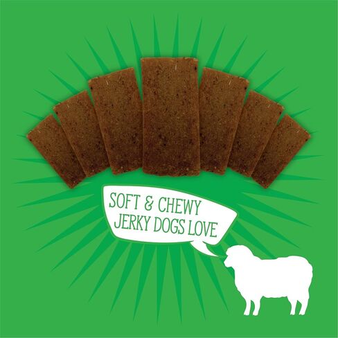 Evolve Classic Beef & Bison Recipe Jerky Bites Soft Dog Treats | 12 oz in Saudi Arabia