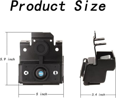 قفل بقطعة غطاء Timilge لـ Wrangler JK JKU 2007-2017 قفل مضاد للسرقة اسطوانة غطاء من الفولاذ المقاوم للصدأ مزلاج بمفتاح in Kuwait