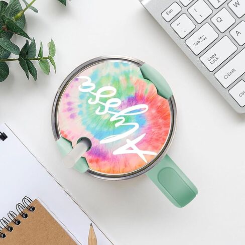 Blank Name Plate for Stanley 40 oz Tumbler Cup H2.0, Personalized Sublimation Acrylic Tumbler Lid Topper Name Tag - for Stanley Cup ID Accessories (10PCS) in Saudi Arabia
