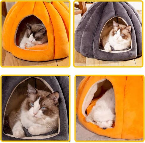 سرير للقطط، كهف، أرنب، منزل دافئ، مخبأ، خنزير غينيا، عش، عش، سرير ناعم ومريح للأرنب، قط، خنزير غينيا، شينشيلا، السنجاب، القنفذ (رمادي) in Kuwait