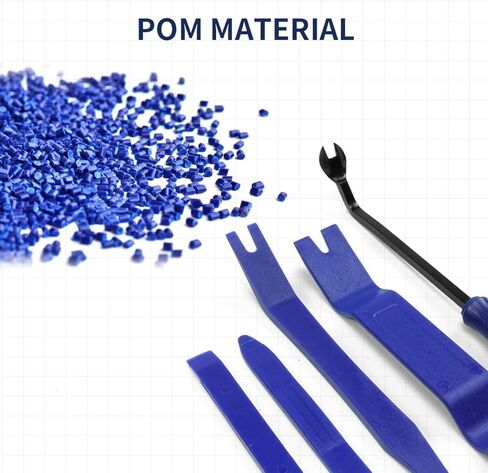 مجموعة أدوات إزالة القطع التلقائية من LASFIT، أداة إزالة التثبيت - أدوات السيارة مجموعة التشذيب التلقائي - سهولة إزالة ألواح أبواب السيارة، والمثبتات، والقولبة، ولوحات القيادة، ومحاور العجلات (5 عبوات) in Kuwait