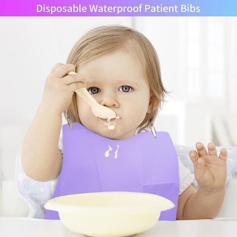 Annhua 90 عبوة من مرايل الأسنان البيضاء للاستعمال مرة واحدة، مرايل طبيب الأسنان، مقاس 33.02 سم × 45.72 سم - مرايل وشم مقاومة للماء، مناديل أظافر، مرايل للمريض للاستعمال مرة واحدة in Kuwait