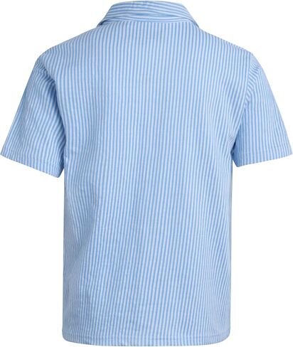 Ben Sherman Boys' Shorts Set - 2 Piece Seersucker Button Down T-Shirt and Shorts - Summer Cabana Set for Boys (8-14) in Saudi Arabia
