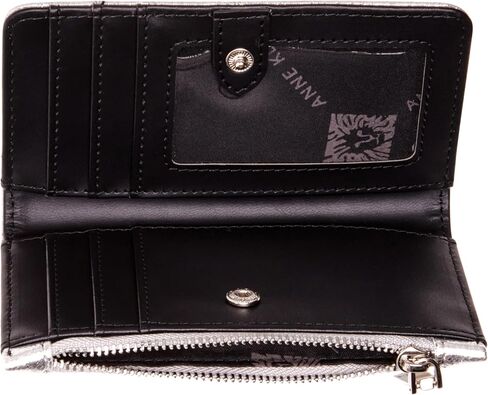 مجموعة هدايا Ak للسيدات من Anne Klein مكونة من قطعتين مع حقيبة يد بسحاب من حجر الراين وحقيبة معصم للبطاقات in Saudi Arabia