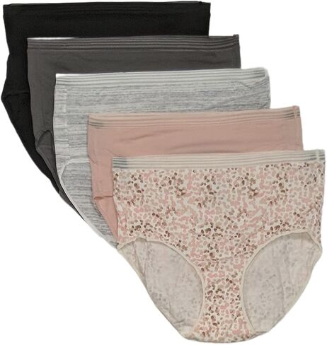 Carole Hochman Womens 5 Pack Midnight Cotton Luxe Briefs in Saudi Arabia