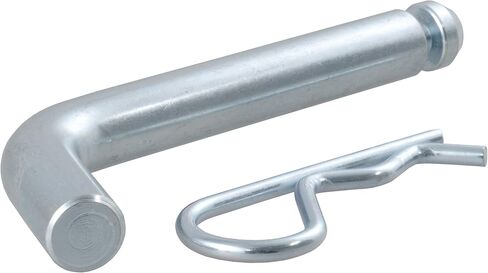 CURT 21583 دبوس ومشبك مقطورة مع رأس محزز، قطر 5/8 بوصة، يناسب جهاز استقبال 2 أو 2-1/2 بوصة in Kuwait