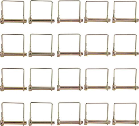 AuInn 5/16 بوصة × 2-1/4 بوصة دبوس قفل رمح سلك قفل دبوس وصلة الجرار (20) in Kuwait