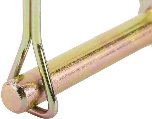 AuInn 1/4 بوصة × 2-1/4 بوصة رمح قفل دبوس سلك قفل دبوس جرار عقبة دبوس تشكيلة (30) in Kuwait