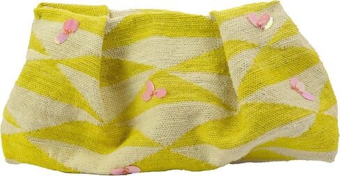 SENSI STUDIO Maxi Sisal Pouch with Sequins in Saudi Arabia
