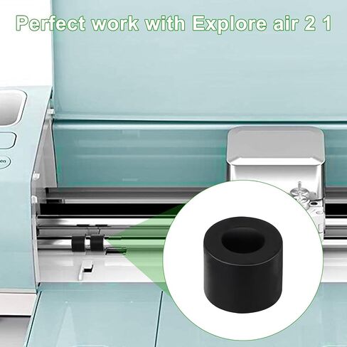 8pcs Rubber Roller Replacement for Cricut Maker/Maker 3, Rubber Roller Replacement Parts Compatible with Cricut Maker/Maker 3 / Explore Air2 1 Series in Saudi Arabia