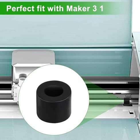 8pcs Rubber Roller Replacement for Cricut Maker/Maker 3, Rubber Roller Replacement Parts Compatible with Cricut Maker/Maker 3 / Explore Air2 1 Series in Saudi Arabia