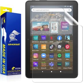 ArmorSuit 2 Pack Anti Glare Screen Protector for Amazon Fire HD 8/HD 8 Plus/HD 8 Kids/HD 8 Kids Pro Tablet 8 Inch (10th/12th Gen, 2020/2022 Release) MilitaryShield Matte Film - Made in USA in Kuwait