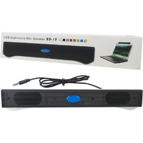مكبرات صوت سلكية للكمبيوتر USB مطورة 2.0 ستيريو لأجهزة الكمبيوتر المحمول المكتبية in Kuwait