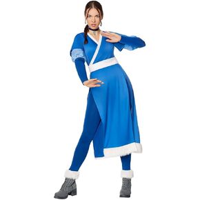 Spirit Halloween Avatar The Last Airbender Adult Katara Costume | Officially Licensed | Nickelodeon | Group Costume in Kuwait