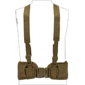 SINAIRSOFT Tactical Waist Belt with X-Shaped Suspenders Free Straps Airsoft Combat Padded Molle Belt in Kuwait