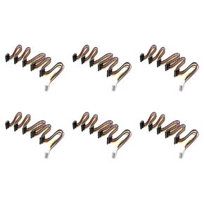SATA 3.5/2.5 بوصة 1 إلى 5 SATA القرص الصلب Povver Suppli سلك كابل مقسم 4 دبوس إلى 15 دبوس محول طاقة SATA لجهاز تعدين BTC جديد 2026 عالي لمكونات إلكترونية موثوقة in Kuwait
