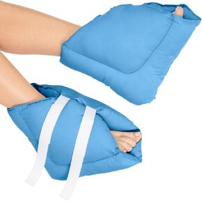 Heel Protector Cushion (Pair) - Foot Boot for Swollen Feet, Sore Ankles, Pressure Ulcers, Sleeping and Recovering Post Surgery - Elevator Leg Rest Protection for Pain Relief - Washable in Kuwait