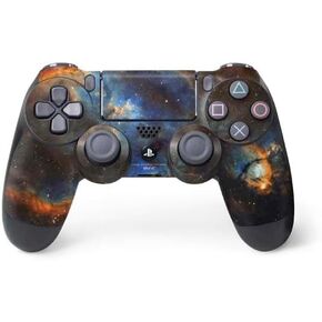 ملصق Skinit المخصص للألعاب متوافق مع وحدة تحكم PS4 - مرخص رسميًا IC 1805 The Heart Nebula بتصميم Cassiopeia in Kuwait