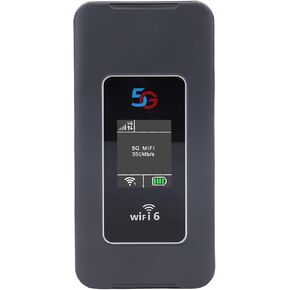 Yoidesu Portable WiFi Hotspot for Travel, 5G High Speed Travel Router 4G LTE Mobile Hotspot Connect Up to 32 Devices for Trips and Business in Saudi Arabia