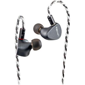 TINHIFI T5S Wired Earphones, Unique 10mm Topping Diaphragm Dynamic Driver HiFi IEMs with Detachable 0.78mm 2-Pin Cable, Ideal for Audiophiles in Kuwait