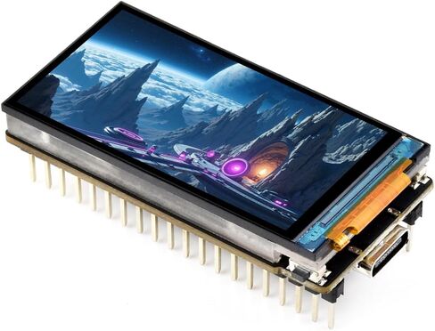 Waveshare ESP32-C6 لوحة تطوير العرض 1.9 بوصة، 170 × 320 بكسل، 262 ألف لون، معالج RISC-V أحادي النواة بسرعة 160 ميجاهرتز، WiFi 6 وبلوتوث، دعم دوران 90 درجة، ESP32 مع تكامل العرض in Kuwait