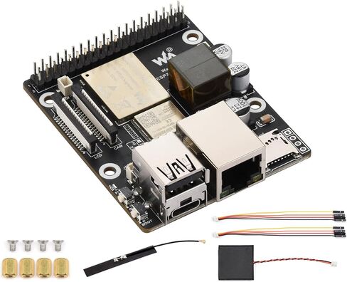 مجموعة لوحة تطوير Waveshare ESP32-P4-WIFI6-POE-ETH بناءً على ESP32-P4 وESP32-C6، وحدة PoE المتكاملة، تدعم Wi-Fi 6 وBluetooth 5، مع MIPI-CSI/DSI، USB OTG 2.0، منفذ Ethernet، إلخ. in Kuwait