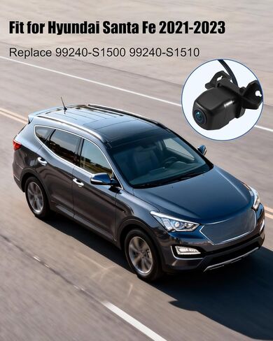 كاميرا احتياطية مناسبة لشركة Hyundai Santa Fe 2021 2022 2023، كاميرا الرؤية الخلفية تحل محل 99240-S1500 99240S1500 99240-S1510 99240S1510 in Kuwait
