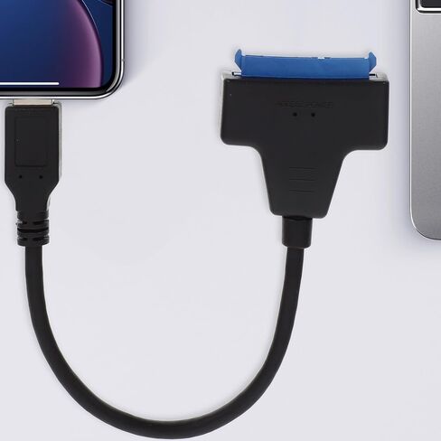 BESPORTBLE 5-inch Serial Ata Hard Drive Converter Cable USB Adapter for External SSD Storage Device Data Transfer Compatible with Laptop Desktop Storage Devices in Kuwait