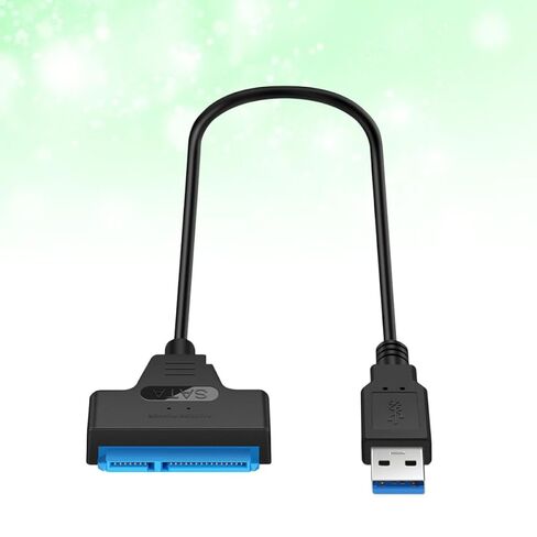 HOMSFOU 5 Inch Serial Ata Hard Drive Converter Cable with Data Transfer Function for External SSD Storage Devices Compatible with Laptop and Desktop Computers in Saudi Arabia