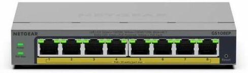 محول إيثرنت Netgear Business GS108EP in Kuwait